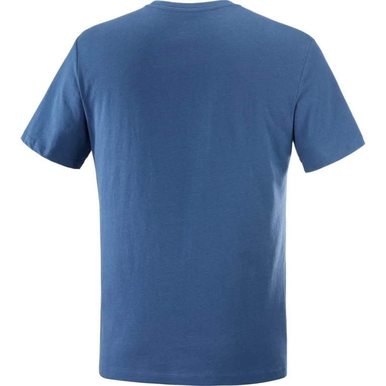 Blue Salomon Outlife Logo Short Sleeve Men's T-Shirts | IE UT3842